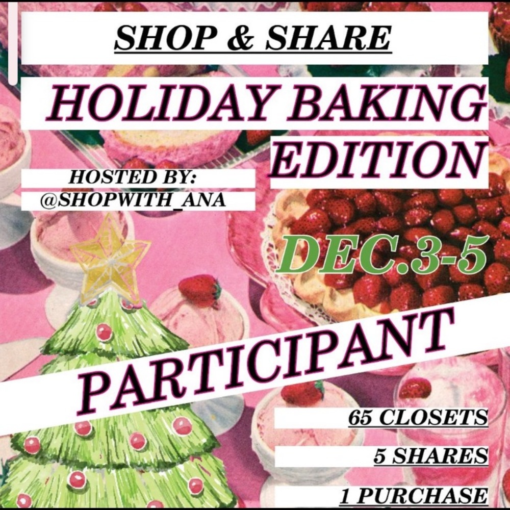 Participating in this awesome Shop & Share Holiday Baking Edition 🛍🍰